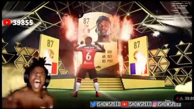 IShowSpeed - PACKING POGBA FIFA 22 смотреть онлайн