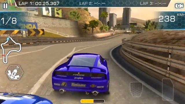 Ridge Racer Slipstream - Android - GPD XD Gameplay смотреть онлайн