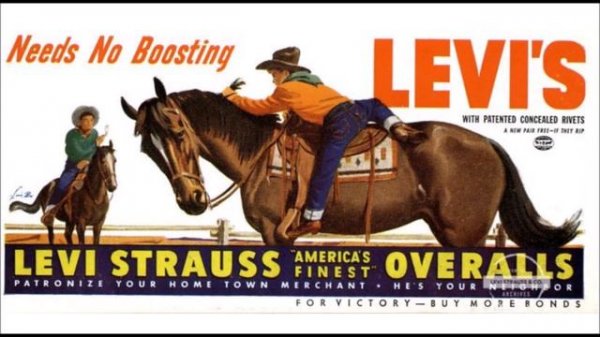 Levis - история бренда !!!