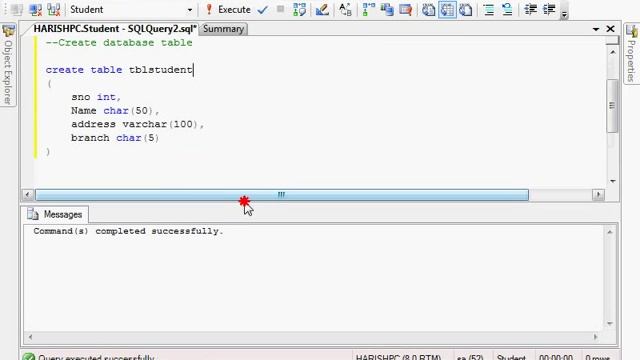 6. Microsoft SQL server tutorial: Sql server Create table and DataTypes смотреть онлайн