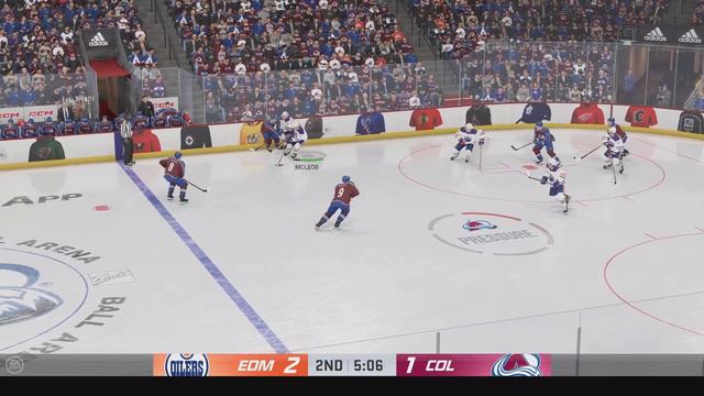 NHL 24 | Edmonton Oilers vs Colorado Avalanche - Gameplay PS5 смотреть онлайн