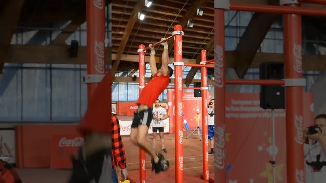 Подтягивания +32 кг Лось Евгений смотреть онлайн