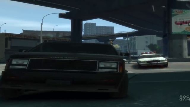 GTA 4 - Driving around in Liberty City (HD) смотреть онлайн