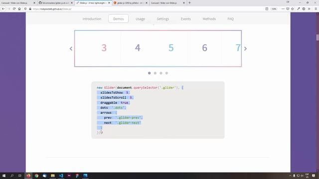 Crea un Carousel Responsive Fácilmente con Glider.js смотреть онлайн