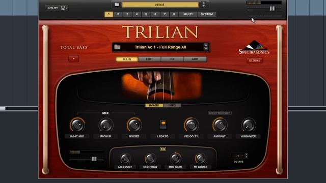 spectrasonics trilian bass module overview смотреть онлайн