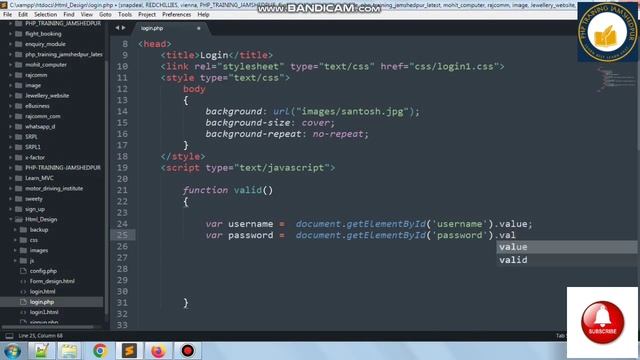 JAVASCRIPT CUSTOM VALIDATION IN HINDI ll JAVASCRIPT VALIDATION ll JAVASCRIPT ll PHP ll HTML ll CSS. смотреть онлайн