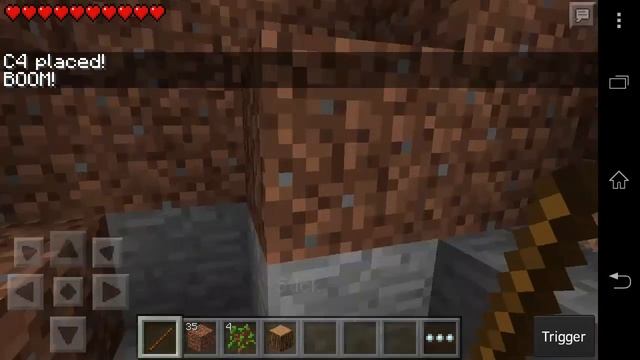 [Обзор мода] - C4 - Minecraft Pocket Edition [HD]