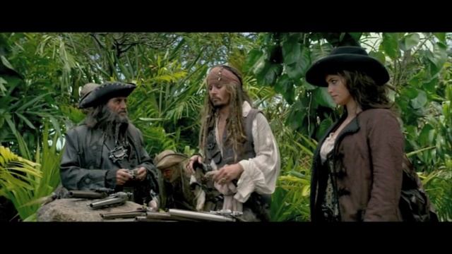 Pirates of the Caribbean - On Stranger Tides - Waterfall Scene смотреть онлайн