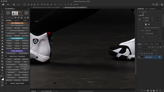 Clean Seamless Backdrops EASILY in Photoshop (2 Effective Techniques!) смотреть онлайн