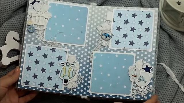 Альбом для мальчика/обзор скрап альбома смотреть онлайн