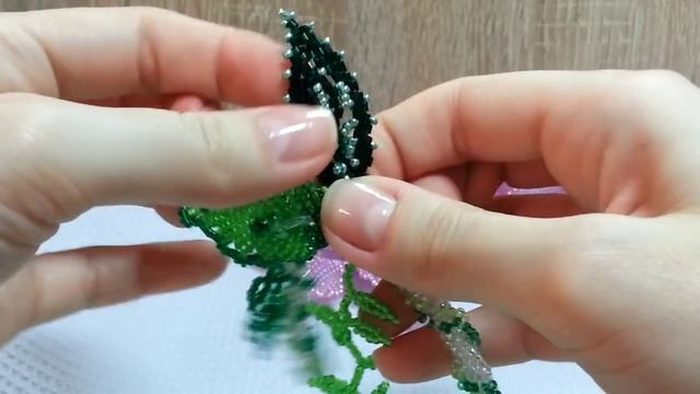 Necklace/Beaded Necklace/DIY Necklace/Beaded/Колье своими руками/Колье из бисера  