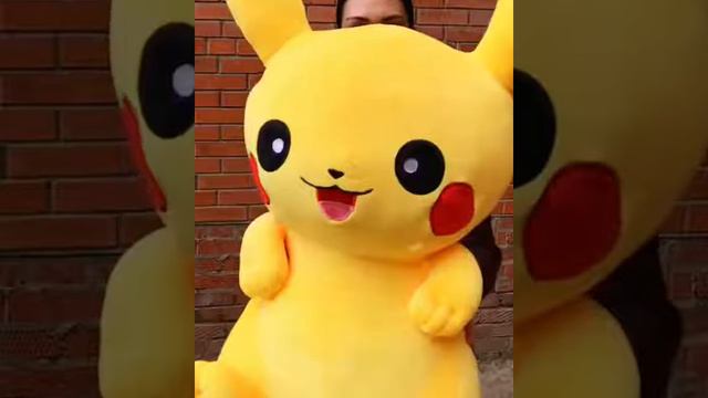 Огромный покемон "Пикачу" - мягкая игрушка 65 см смотреть онлайн