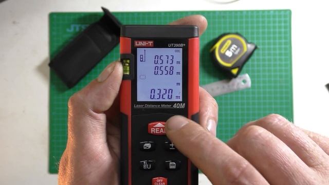 Лазерная рулетка с AliExpress UNI-T UT390B+ смотреть онлайн