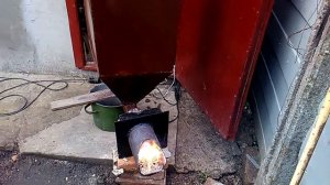 Самодельная пеллетная горелка