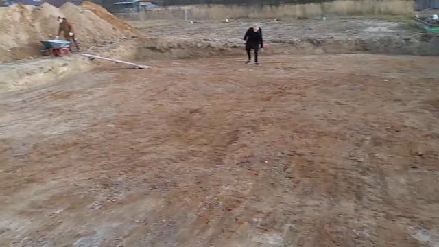 Котлован:14*17*0,7м под фундаментную плиту. смотреть онлайн