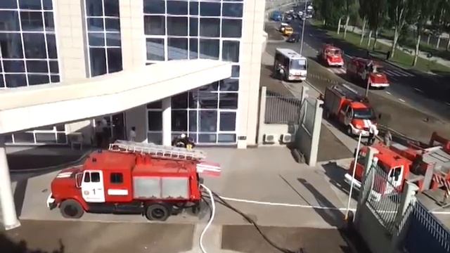 Учебное тушение высотки, Донецк смотреть онлайн