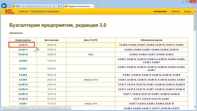 Где скачать последнее обновление 1С? смотреть онлайн