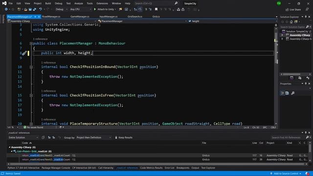 Road Manager - City Builder Unity tutorial P6 смотреть онлайн