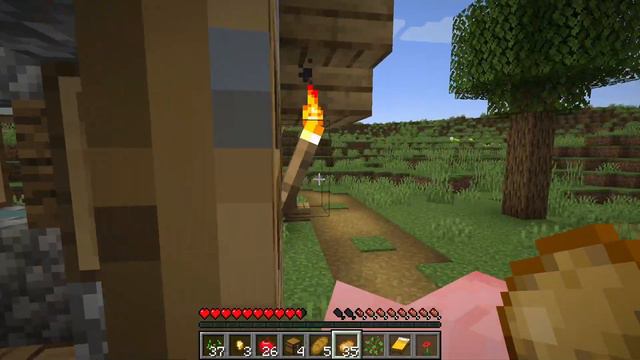 Minecraft~Моё первое видео~играем смотреть онлайн