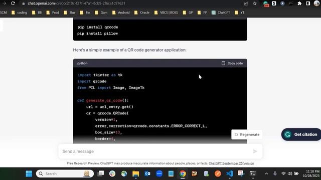 How to Build QR Generator App using ChatGPT in 1 Min? #gpt #chatgpt #openai смотреть онлайн