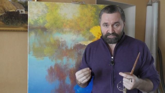 Клапоух Юрий. Нюанс 5. Как убрать персонаж. Подмалевок. смотреть онлайн