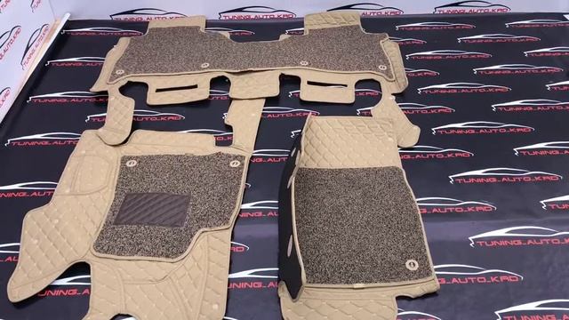 Коврики Toyota Land Cruiser 200 (бежевые) смотреть онлайн