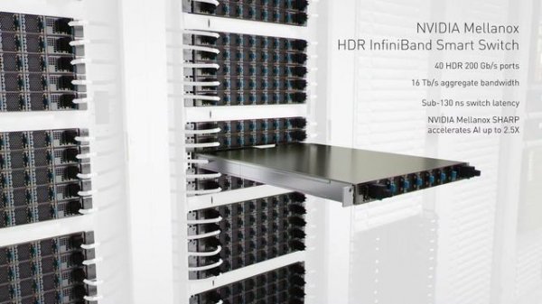 NVIDIA Data Center Tour Super Computer