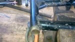 Ремонт маятника мотоцикла минск (удаление старых сайленблоков)