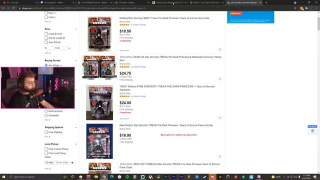 Roblox Toy Face TEARS OF SORROW For $7 смотреть онлайн