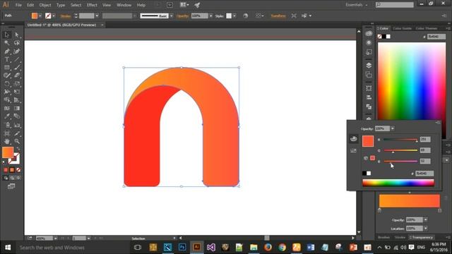 #6 Professional Logo Design Adobe Illustrator How to Design a Logo in Illustrator CC смотреть онлайн