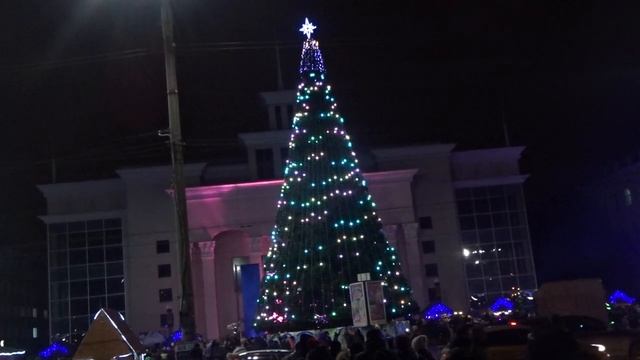 Открытие Новогодней Ёлки в Херсоне, 20 декабря 2018 смотреть онлайн