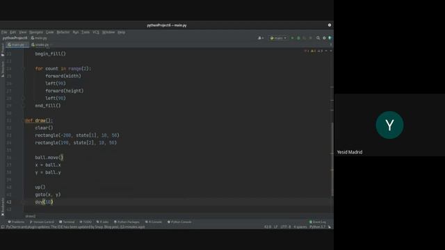 Juego Ping Pong Python смотреть онлайн