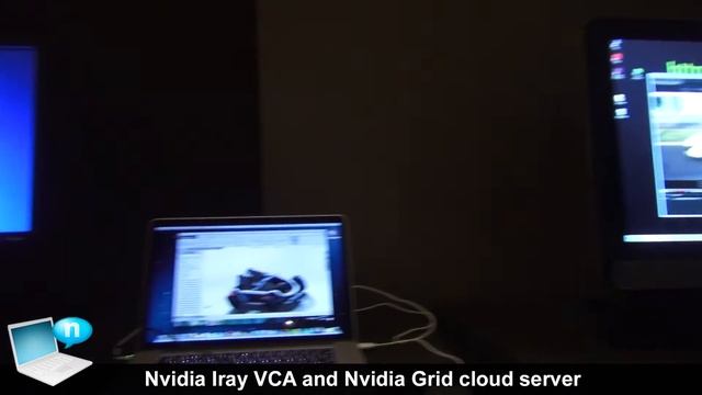 Nvidia Iray VCA and Nvidia Grid cloud server смотреть онлайн