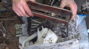 Бензопола Штиль.  Замена амортизаторов