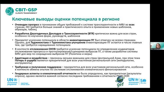 Initiating CBIT-GSP in Central Asia & the Caucasus [RUS] смотреть онлайн