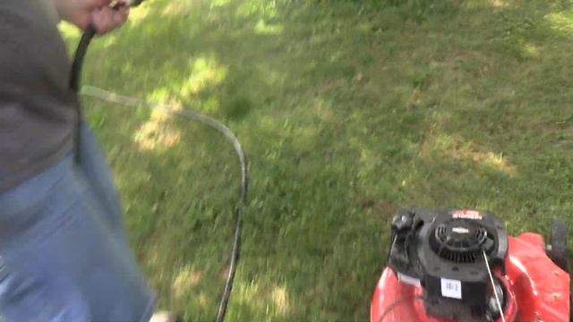 Gas Lawn Mower Destruction смотреть онлайн