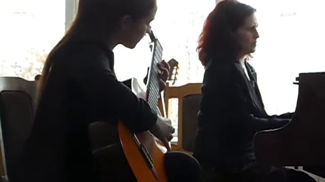 А.М.Иванов-Крамской Вальс для гитары и фортепиано смотреть онлайн