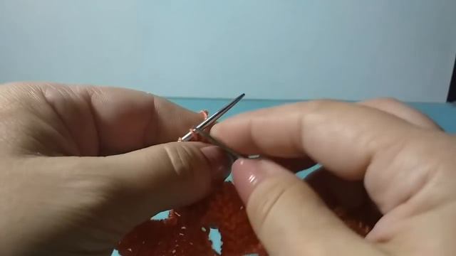 Узор КРУПНАЯ СЕТКА спицами с закрытием петель. МК смотреть онлайн