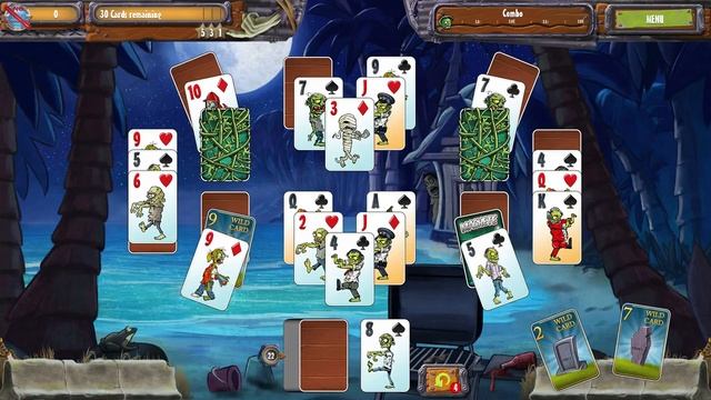 Zombie Solitaire 2 Chapter 1 Gameplay no commentary смотреть онлайн