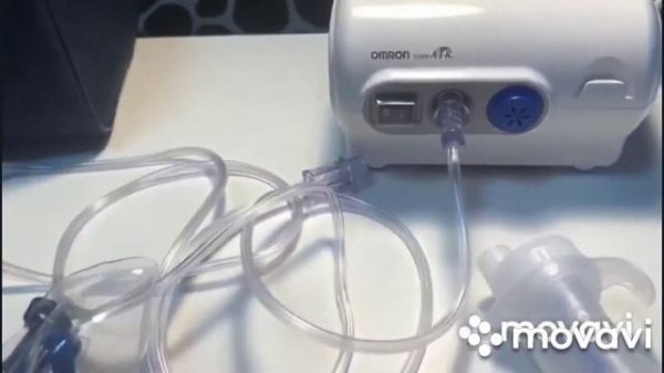 VLOG 12. Ингaлятор небулайзер ОMRON NE-C28P. Как пользоваться ингалятором.