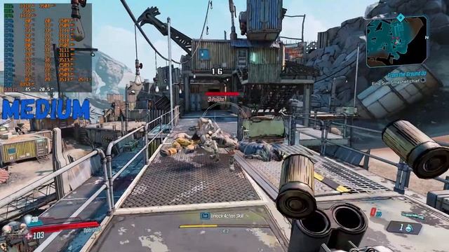 Borderlands 3 - GTX 1050TI + I7-8750H | 1080p |LOW|MED|HIGH|ULTRA смотреть онлайн