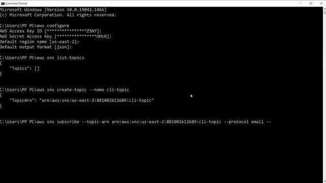 AWS Labs | Create SNS Topic using AWS CLI | New Dashboard 2022 | AWS Tutorials | OneMinuteLab смотреть онлайн