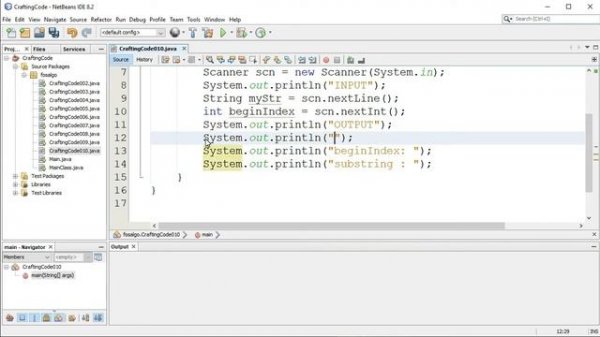 CC010: Substring di Java