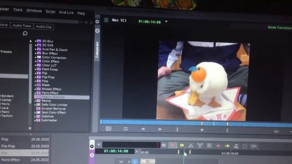 37. Стандартные эффекты в Avid Media Composer ( Учим Avid за 3 дня )