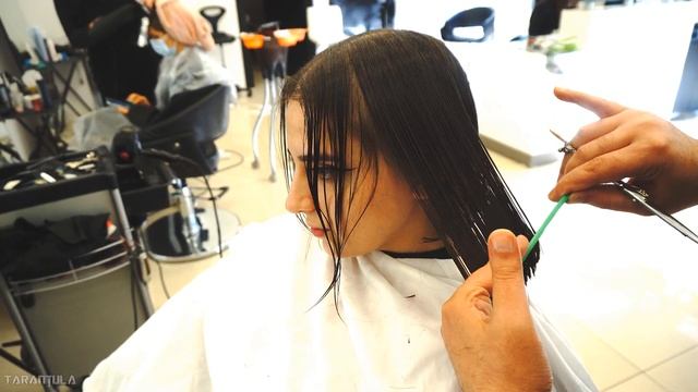 SHE NEEDS FRESH HAIRCUT - SUPER SHORT BOB WITH BANGS смотреть онлайн