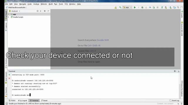 How to install apk over wifi in Android Studio - II смотреть онлайн