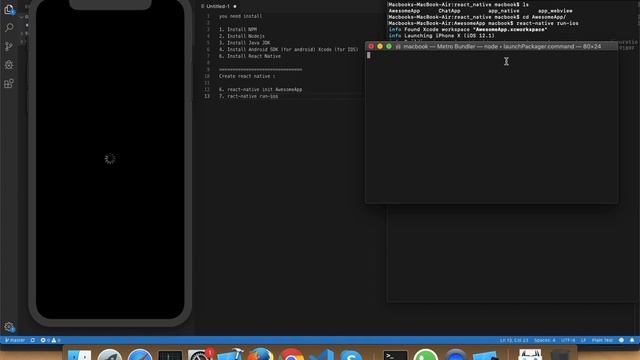 How to run ios react native смотреть онлайн