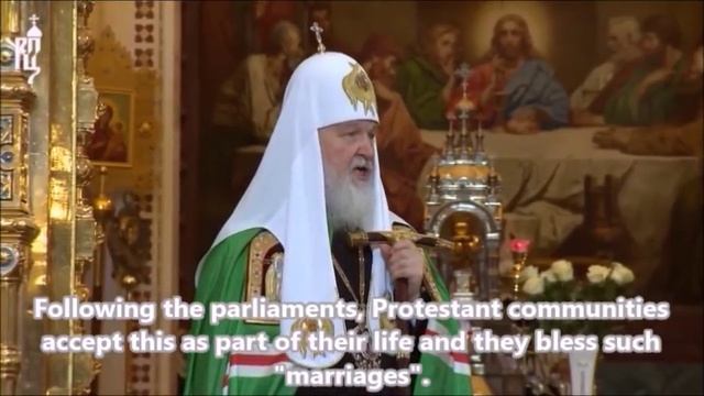 Orthodox Patriarch Cyril - Protestants have failed смотреть онлайн