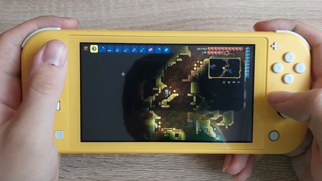 Terraria 1.4 Journey's End Nintendo Switch Lite Gameplay смотреть онлайн