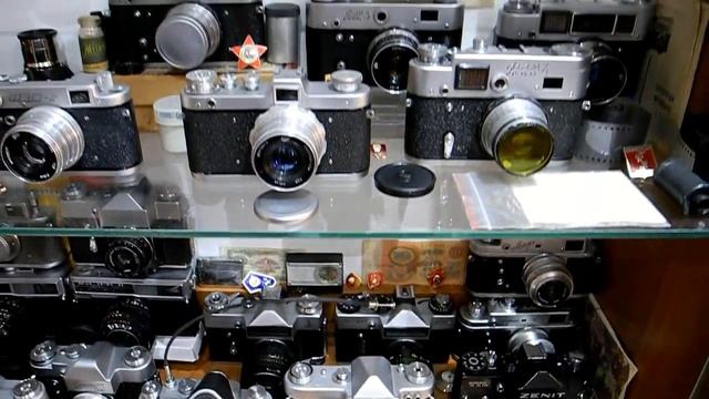 Коллекция фотоаппаратов СССР смотреть онлайн